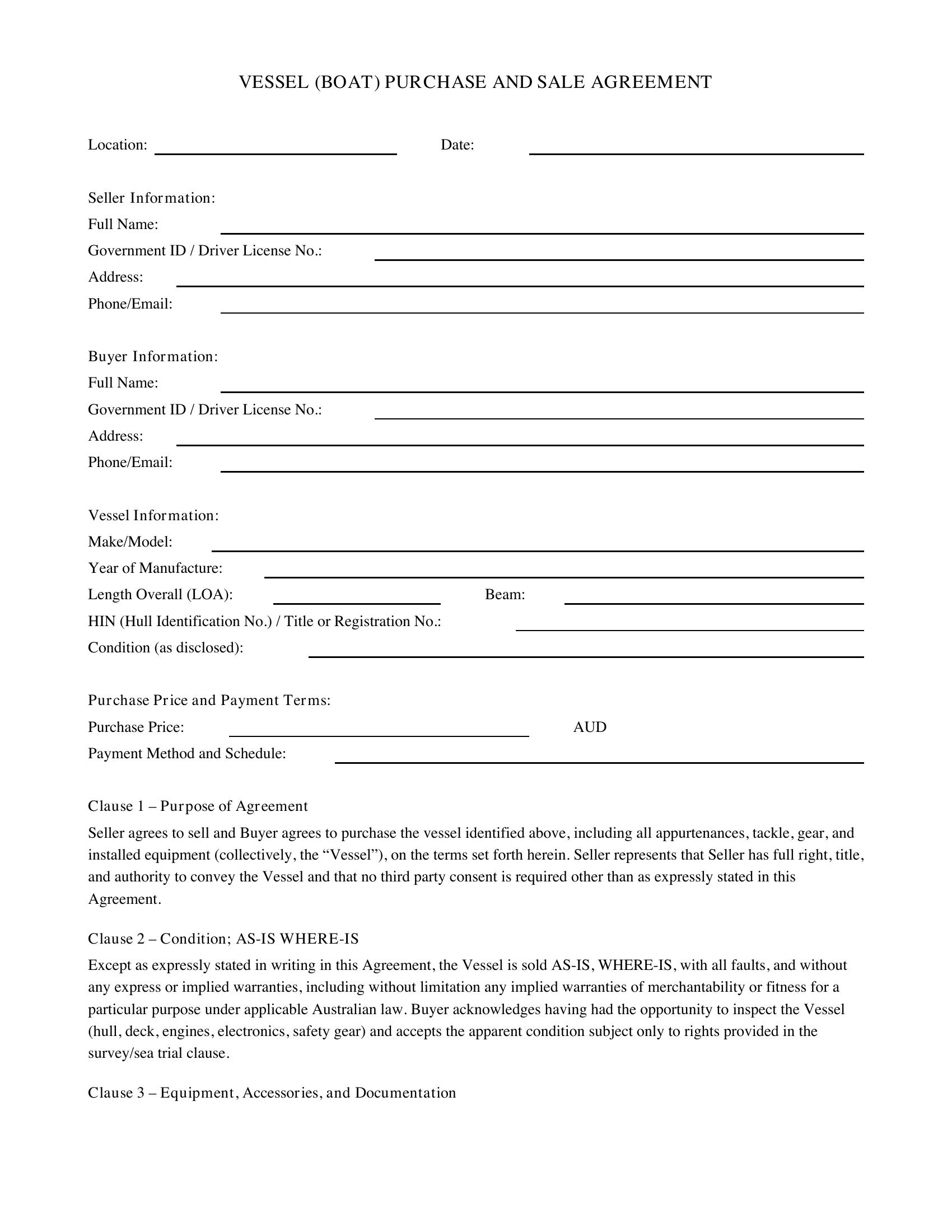 Standard Letter Template - Australia